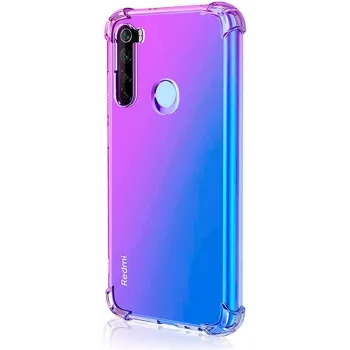 iLike Anti-Shock takakotelo Xiaomi Redmi Note 8 / Redmi Note 8 2021, 0,5 mm, läpinäkyvä