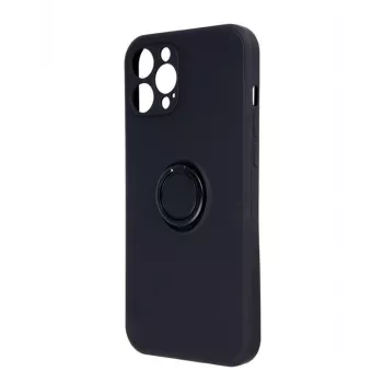 iLike Apple Finger Grip Case iPhone 16 Pro Max 6,9 inch musta