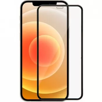 iLike Apple iPhone 12/12 Pro 6.1 musta silikonikuori