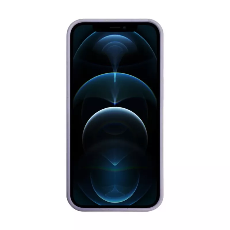 iLike Apple iPhone 12 / 12 Pro silikonikotelo Eco Print -kuvio kukka