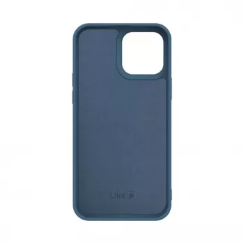 iLike Apple iPhone 13 Pro Nano Silicone -kotelo, keskiyönsininen