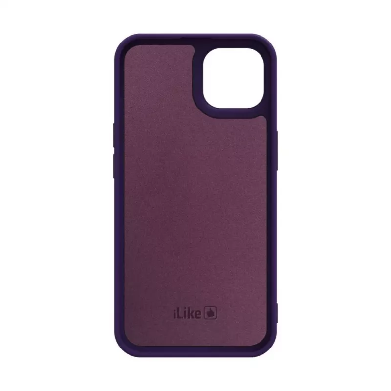 iLike Apple iPhone 14 Nano Silicone -kotelo Deep Purple