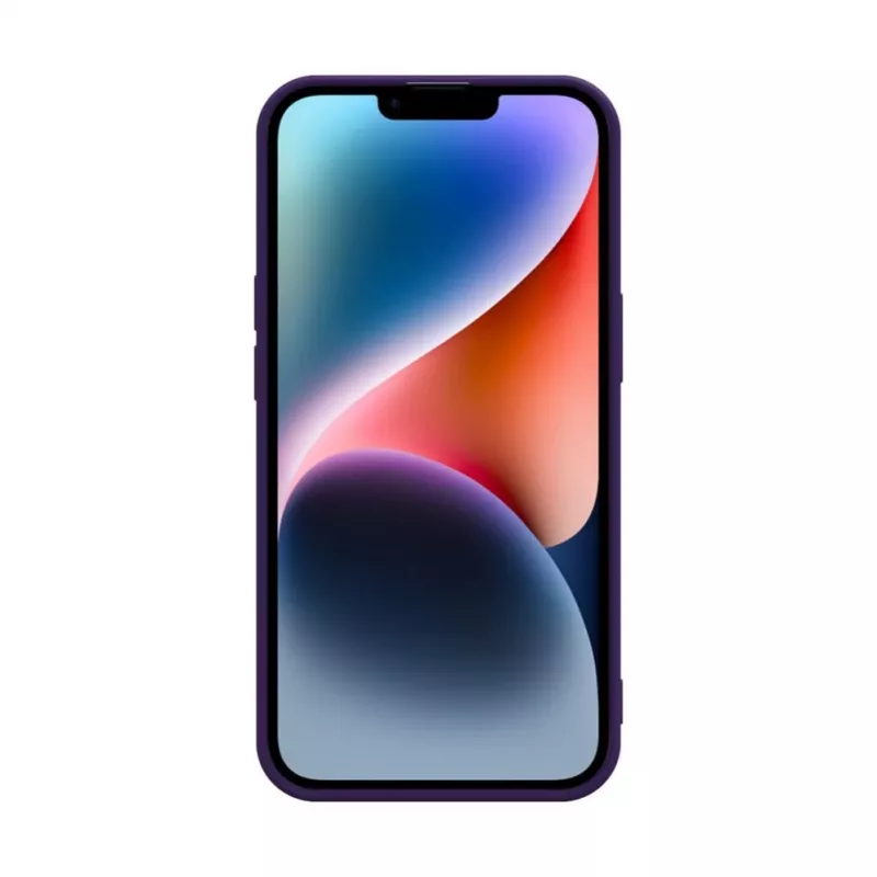 iLike Apple iPhone 14 Nano Silicone -kotelo Deep Purple