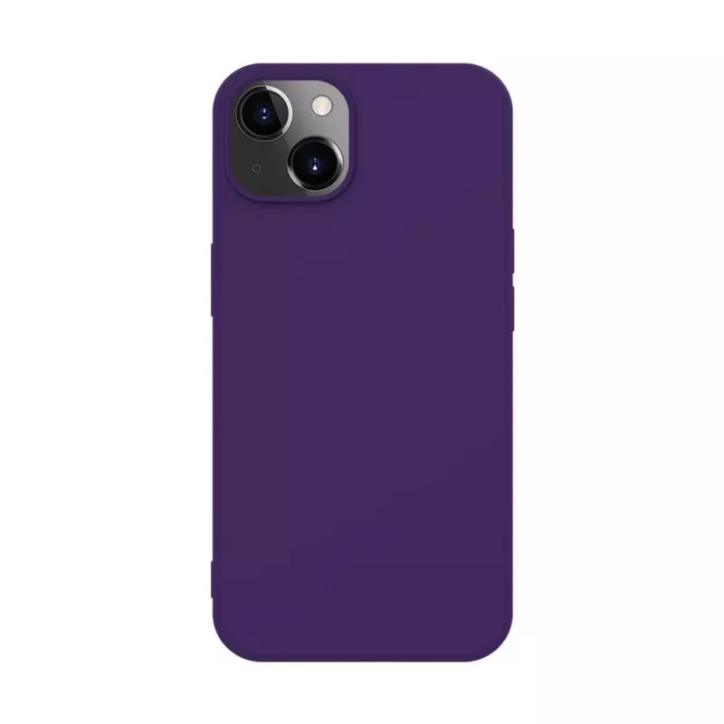 iLike Apple iPhone 14 Nano Silicone -kotelo Deep Purple