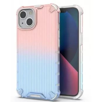 iLike Apple iPhone 14 Pink and Blue Armored Protect -suojakotelo, sininen