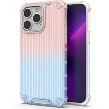 iLike Apple iPhone 14 Pro Armored Cover Pink and Blue Protect -suojakotelo