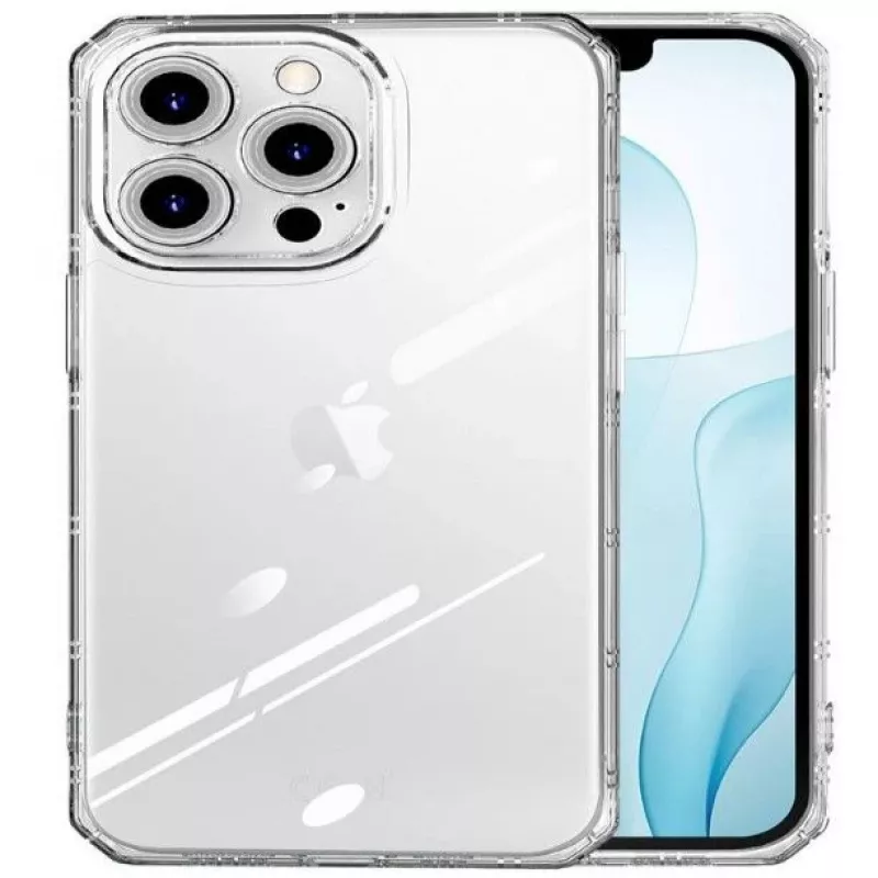 iLike Apple iPhone 14 Pro Max Armor Antishock -kotelo läpinäkyvä