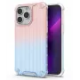 iLike Apple iPhone 14 Pro Max vaaleanpunainen ja sininen panssaroitu suojakuori