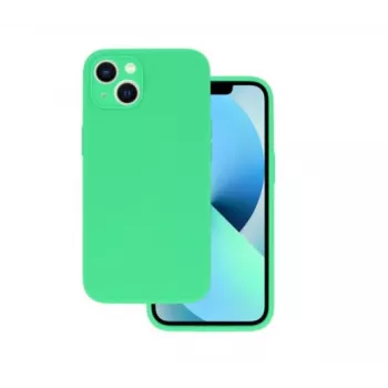 iLike Apple iPhone 14 Pro Max silikoni Lite -kotelo minttu