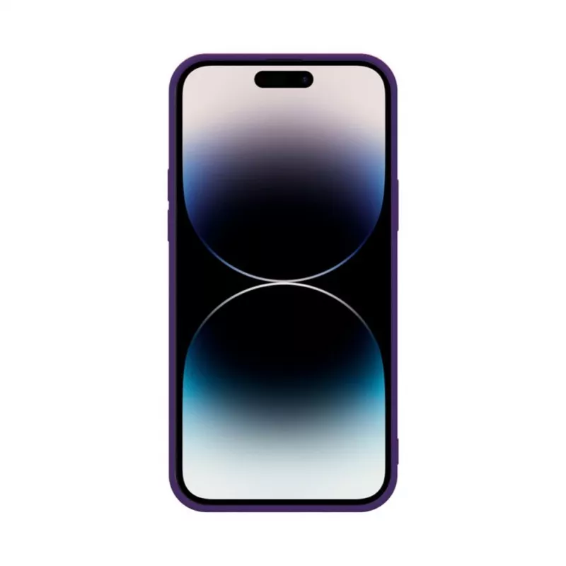 iLike Apple iPhone 14 Pro Nano Silicone -kotelo Deep Purple