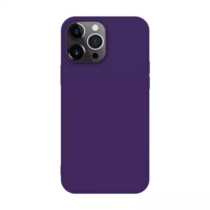 iLike Apple iPhone 14 Pro Nano Silicone -kotelo Deep Purple