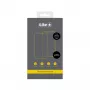 iLike Apple iPhone 6/6S 2.5D Silk Print Full Cover Glass näytönsuoja - musta