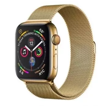 iLike Apple Magnetic Strap Watch 7 45mm magneettiranneke rannekoru kulta