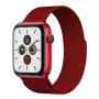iLike Apple Magnetic Strap Watch 7/8 41 mm magneettiranneke rannekoru punainen