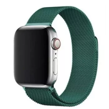 iLike Apple Magnetic Strap Watch 7/8 41 mm magneettiranneke rannekoru vihreä