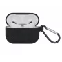 iLike punottu silikonikotelo Apple AirPods Pro - musta