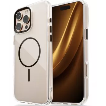 iLike Clear Thin Mag -kotelo Apple iPhone 16 Pro 6,3 inch läpinäkyvä