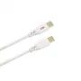 iLike Evelatus latauskaapeli USB-C - USB-C CTT01 valkoinen 1m