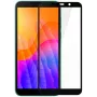 iLike Huawei Y5p 2.5D Curved Edge tempered glass -näytönsuojakalvo - musta kehys Full Glue