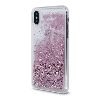 iLike Liquid Sparkle TPU-kotelo iPhone 11:lle - violetti