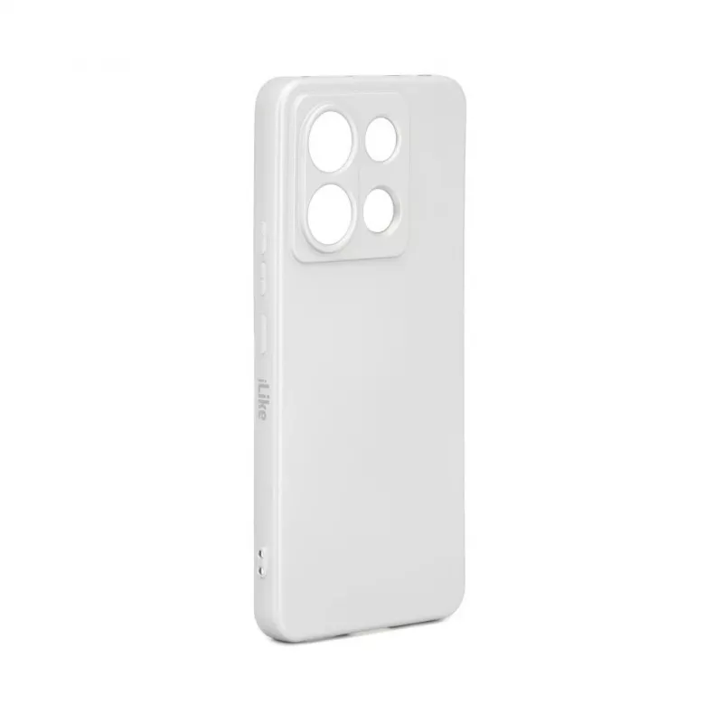 iLike Nano silikonikotelo Xiaomi Poco X6:lle, hopea