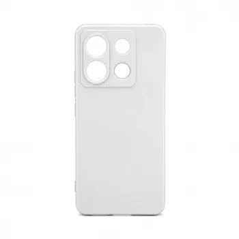iLike Nano silikonikotelo Xiaomi Poco X6:lle, hopea