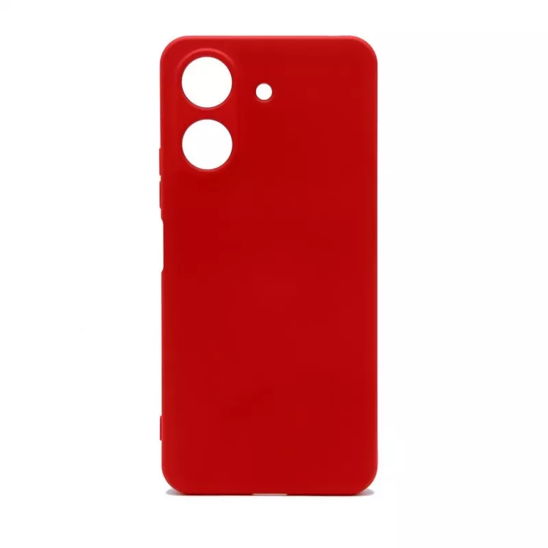 iLike Nano silikonikuori Xiaomi Redmi 13C 4G / Poco C65 - punainen
