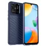 iLike Redmi 10C / Poco C40 kuori Flexible Armored Cover sininen