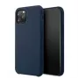 iLike Samsung Galaxy A12 / M12 Silicone Lite -kotelo - laivastonsininen