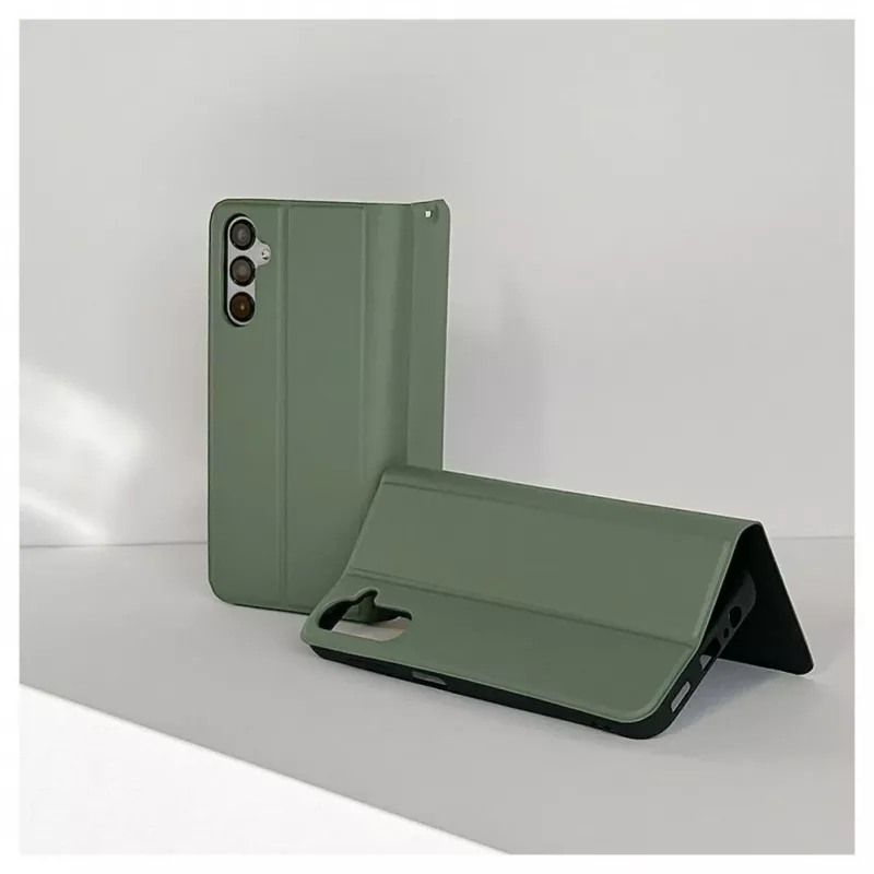 iLike Samsung Galaxy A14 5G Book Case Slim tummanvihreä