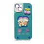 iLike Samsung Galaxy A14 Epoxy Cartoon Cover sininen
