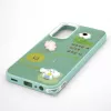 iLike Samsung Galaxy A15 Epoxy Cartoon -kotelo vaaleanvihreä
