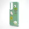 iLike Samsung Galaxy A15 Epoxy Cartoon -kotelo vaaleanvihreä