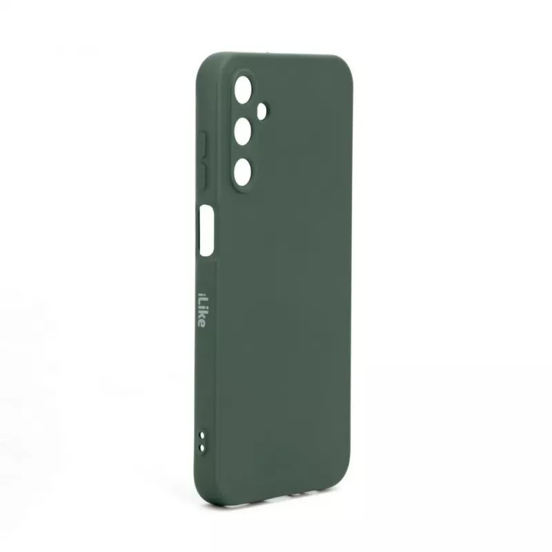 iLike Samsung Galaxy A15 nano-silikonikuori metsänvihreä