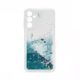 iLike Samsung Galaxy A15 silikonikotelo vesi kimallus sininen