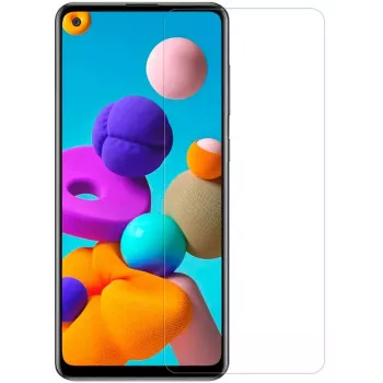 iLike Samsung Galaxy A21s 0,33 mm Flat Clear karkaistu lasi näytönsuojakalvo