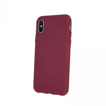 iLike Samsung Galaxy A21s Liquid Silicone -kuori burgundy