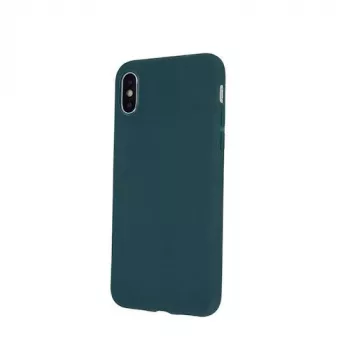 iLike Samsung Galaxy A22 5G mattapintainen TPU-kotelo Forest Green