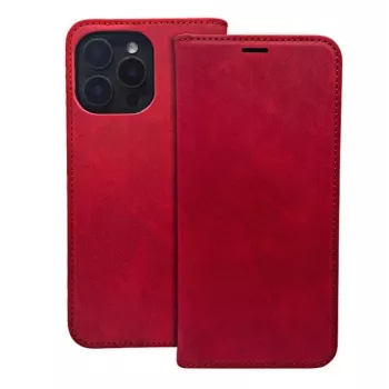 iLike Samsung Galaxy A25 5G Smart Suede -kotelo punainen