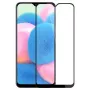 iLike Samsung Galaxy A30s 2.5D musta kehys Full Glue karkaistu lasi -näytönsuojakalvo