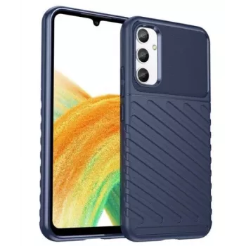 iLike Samsung Galaxy A34 5G Silicone Armor -kotelo sininen