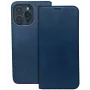 iLike Samsung Galaxy A35 5G Smart Suede -kotelo navy blue