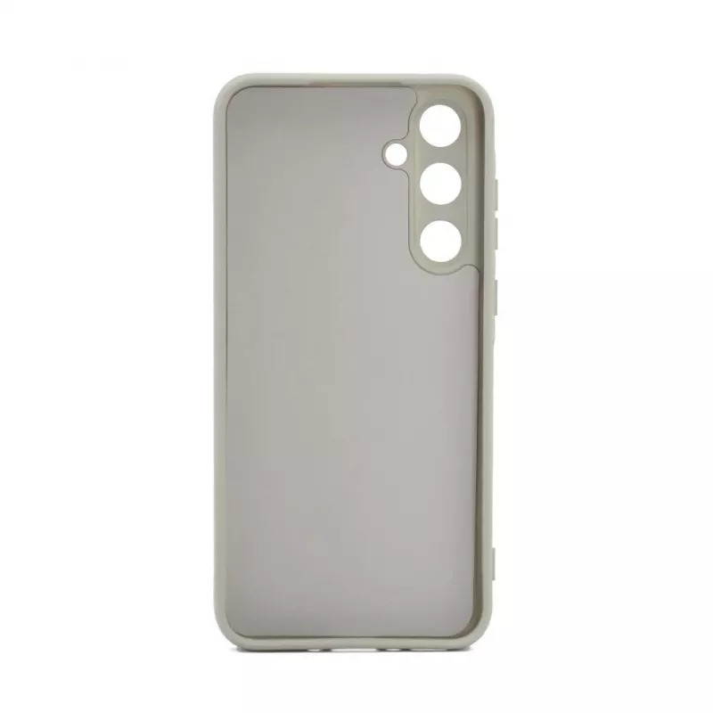 iLike Samsung Galaxy A35 Nano silikonikotelo hopea