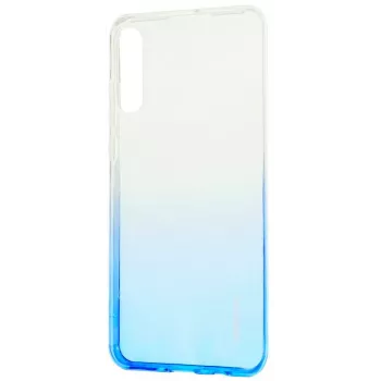 iLike Samsung Galaxy A50 liukuvärjätty TPU-kuori sininen