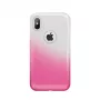 iLike Samsung Galaxy A70 Gradient Glitter 3in1 -kotelo pinkki