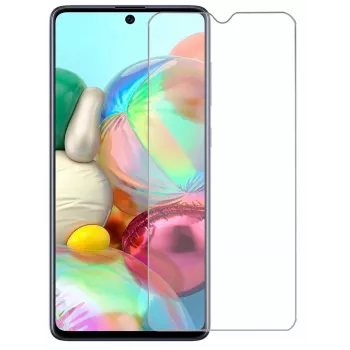 iLike Samsung Galaxy A71 0,33mm Flat Clear Glass näytönsuojakalvo