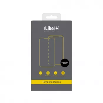 iLike Samsung Galaxy A72 4G 0,33 mm tasainen kirkas karkaistu lasi näytönsuoja
