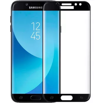 iLike Samsung Galaxy J5 (2017) J530 5D Curved Edge -karkaistu lasinen näytönsuojus musta