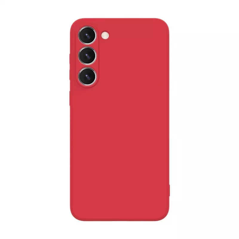 iLike Samsung Galaxy S23 Nano Silicone -kotelo, punainen