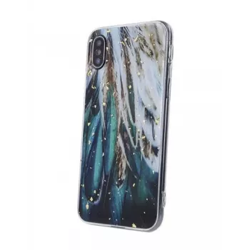 iLike Samsung Gold Glam -kotelo Samsung Galaxy A14 4G / A14 5G Feathers